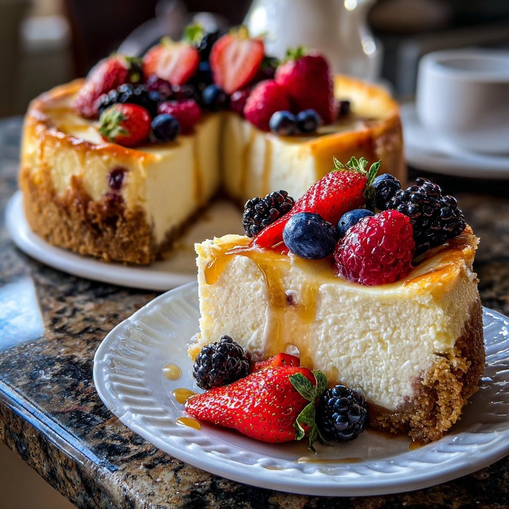 Capricorn Goat Cheese Cheesecake