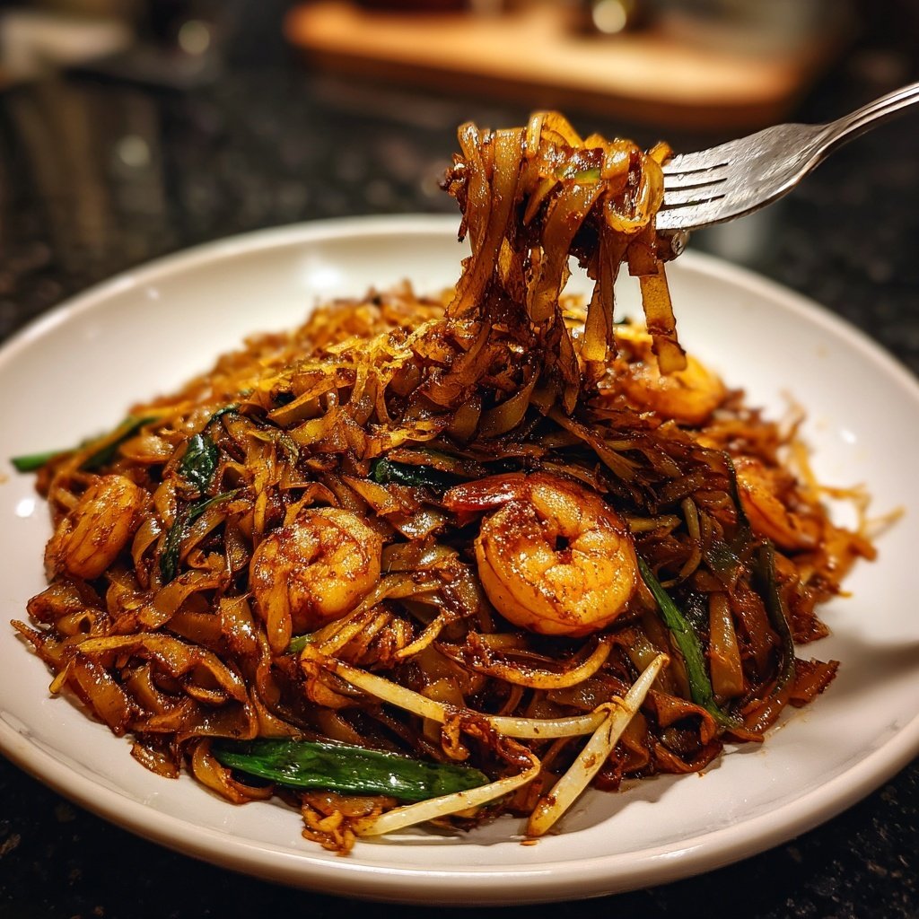 Char Kway Teow Smoky Noodles