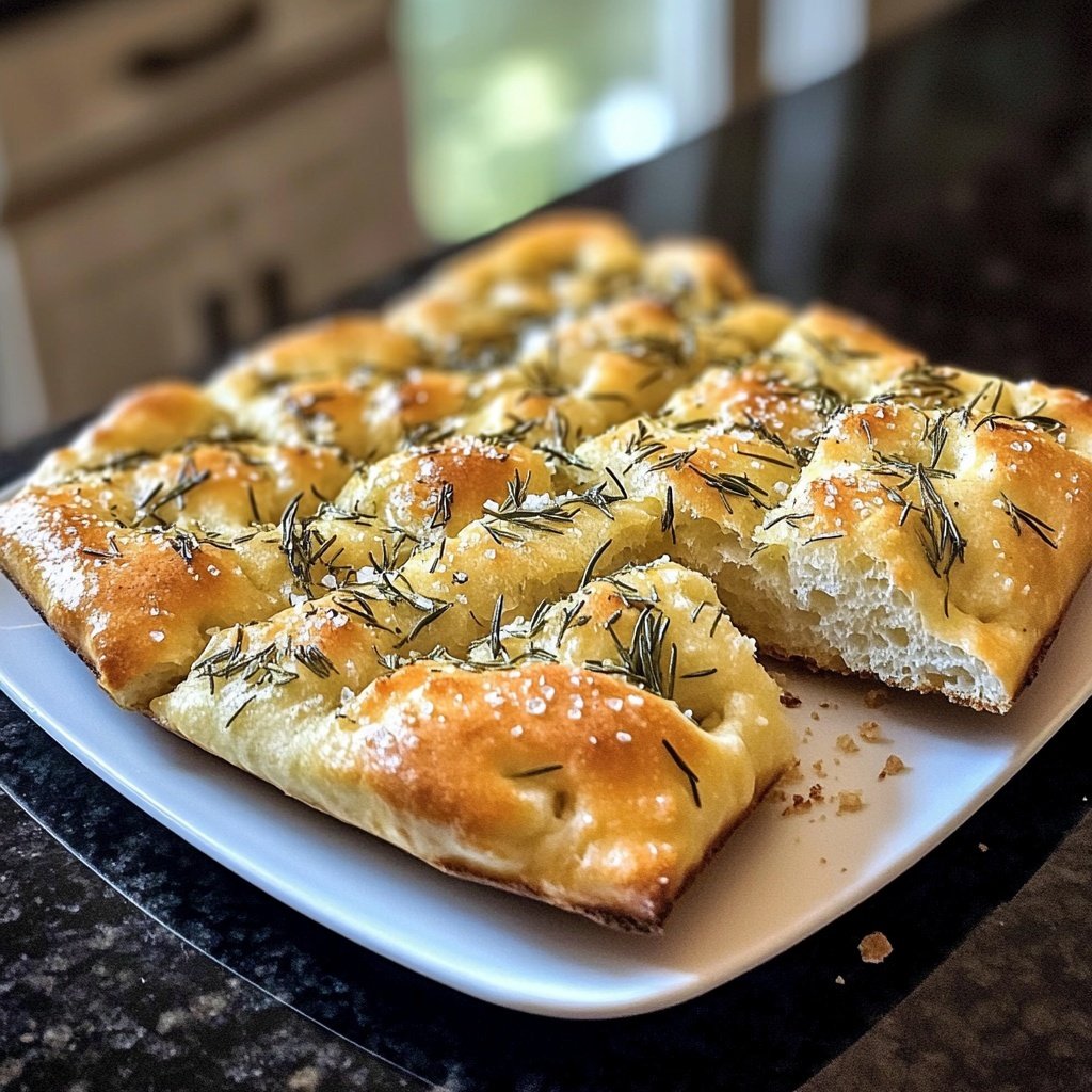 Focaccia Rosemary Bread