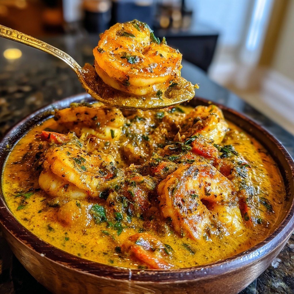 Spicy Jamaican Shrimp Curry