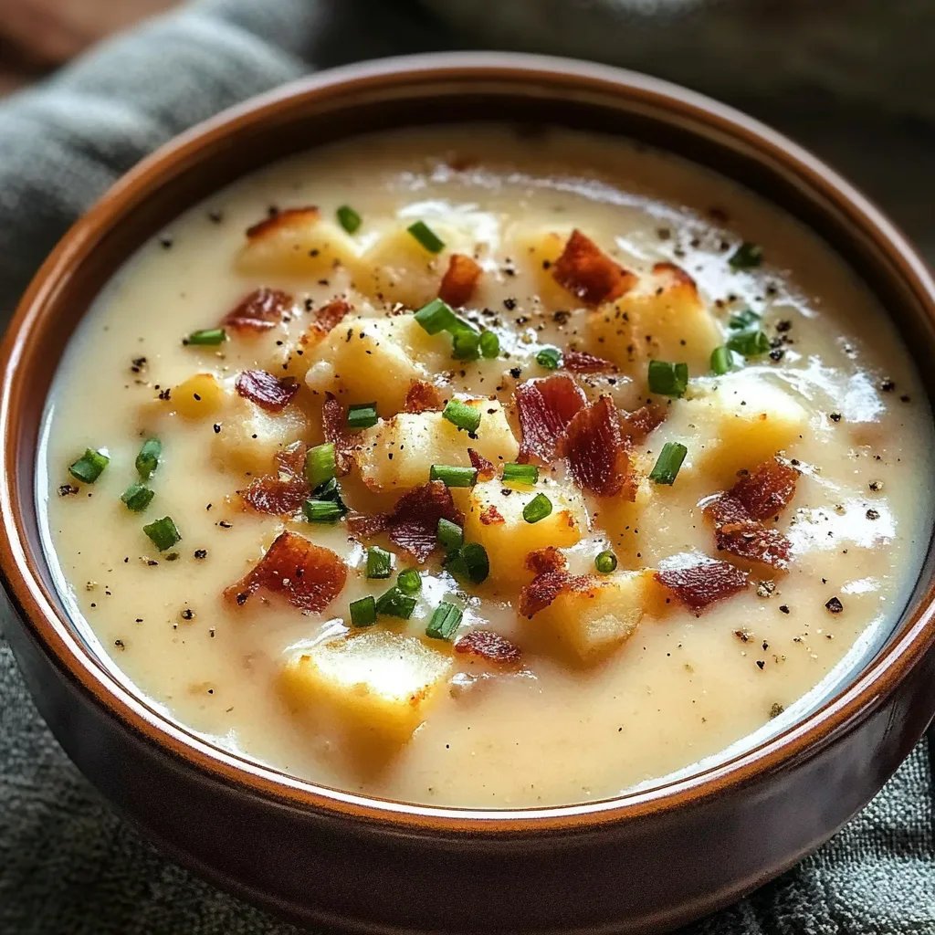 Comforting Loaded Baked Potato Soup