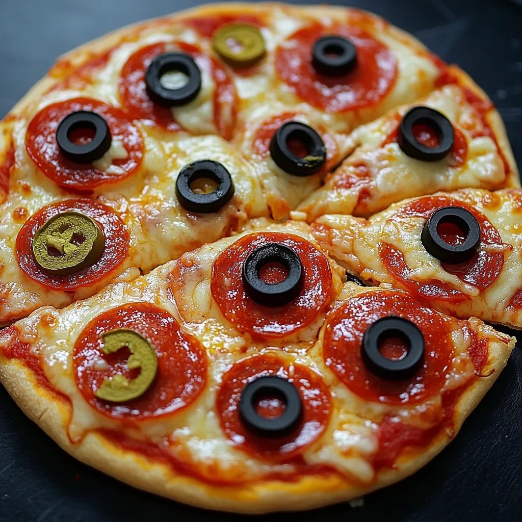 Eyeball Mini Pizzas: An Incredible Ultimate Recipe for 10