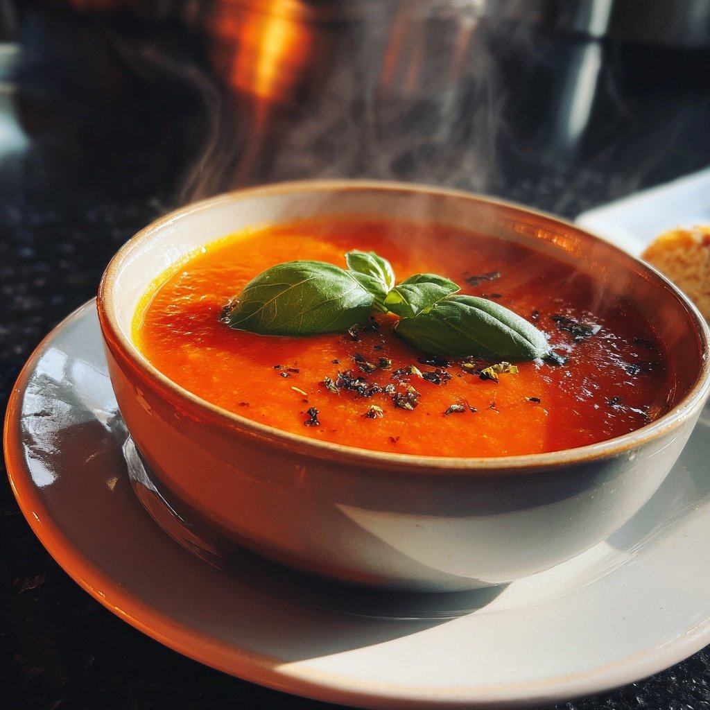 Smoky Roasted Tomato Soup