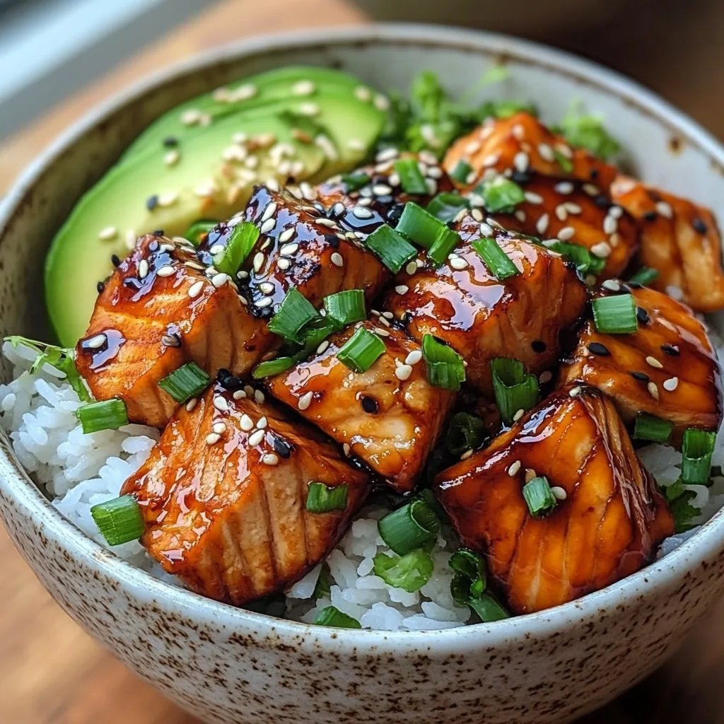 Teriyaki Glazed Salmon Bowls: An Incredible Ultimate Recipe for 4