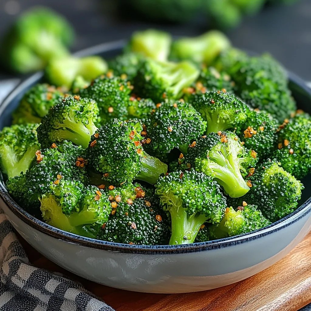 Crispy Garlic Air Fryer Broccoli: The Ultimate Amazing Recipe
