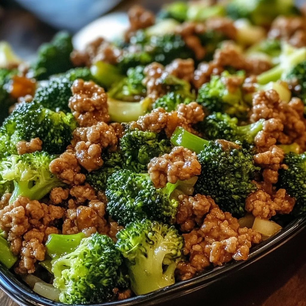 Honey Garlic Ground Beef and Broccoli: An Incredible Ultimate Recipe