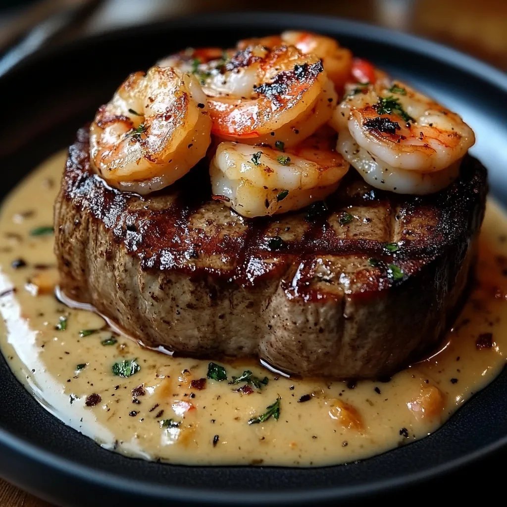Filet Mignon with Shrimp & Lobster Cream Sauce: An Incredible Ultimate Recipe