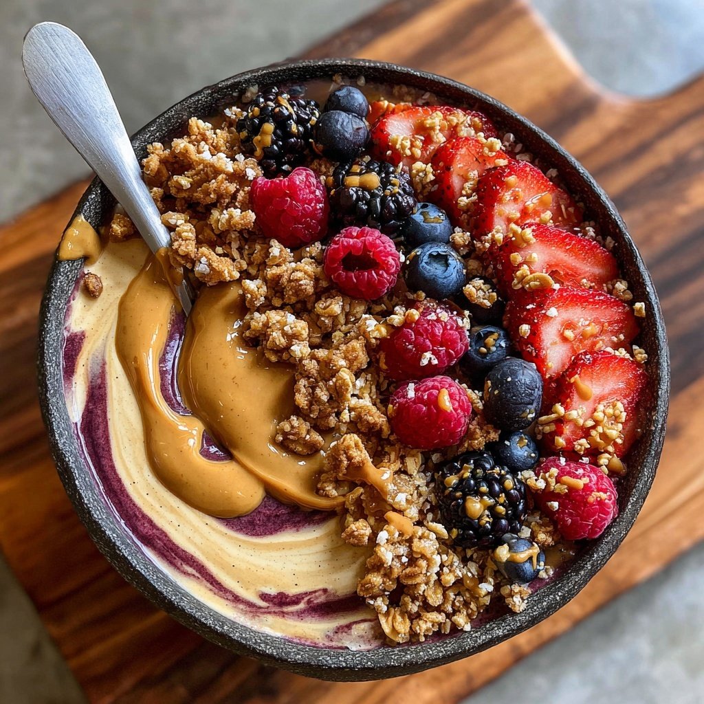 Peanut Butter Acai Bowl