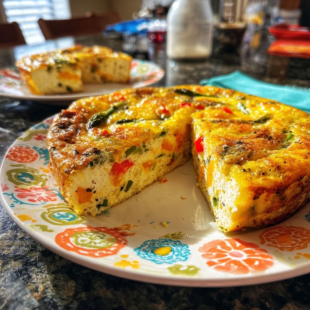 Sunny Citrus Spring Frittata