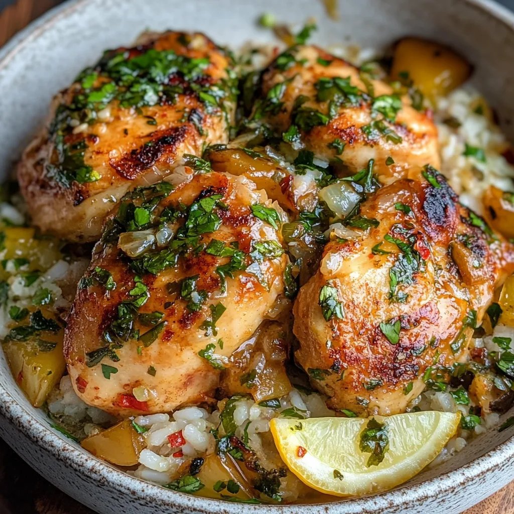 Air Fryer Greek Lemon Chicken & Rice Bake: An Amazing Ultimate Recipe