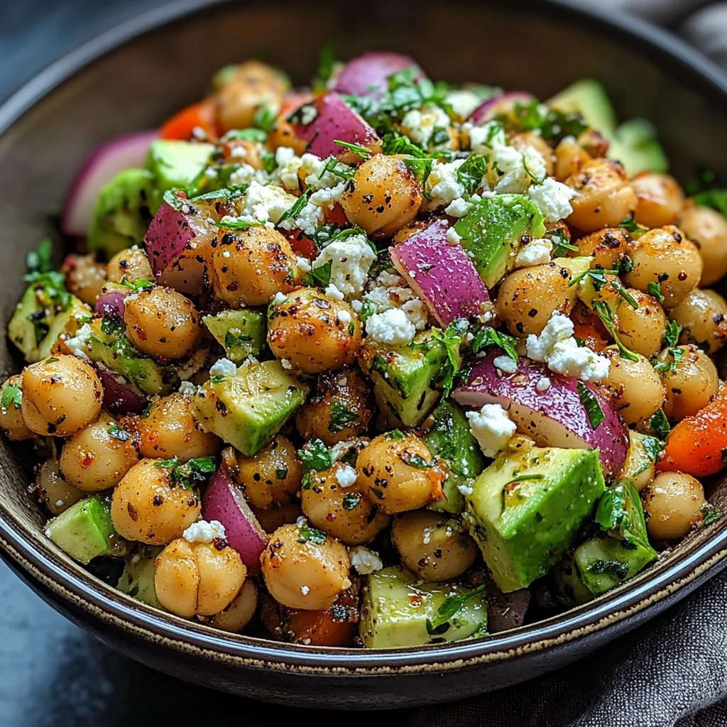 Chickpea Feta Avocado Salad: An Incredible Ultimate Recipe