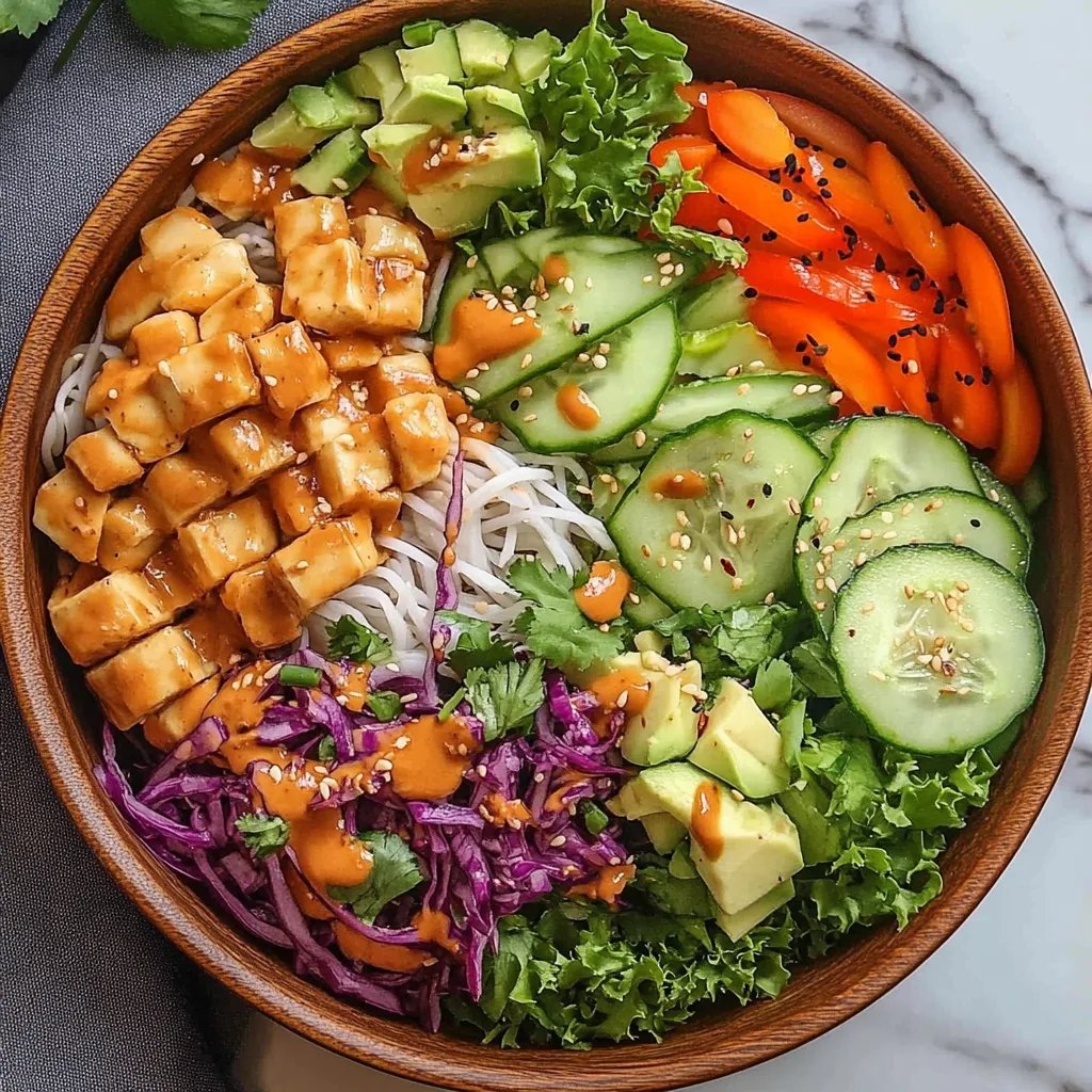 Spring Roll Salad with Peanut Sauce: An Incredible Ultimate Recipe