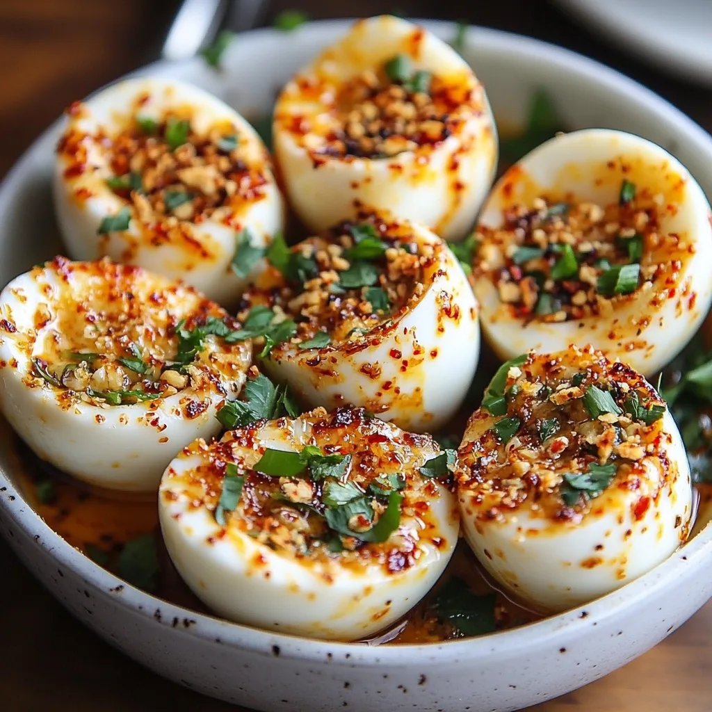 Spicy Chili Garlic Deviled Eggs: An Incredible Ultimate Recipe to Try