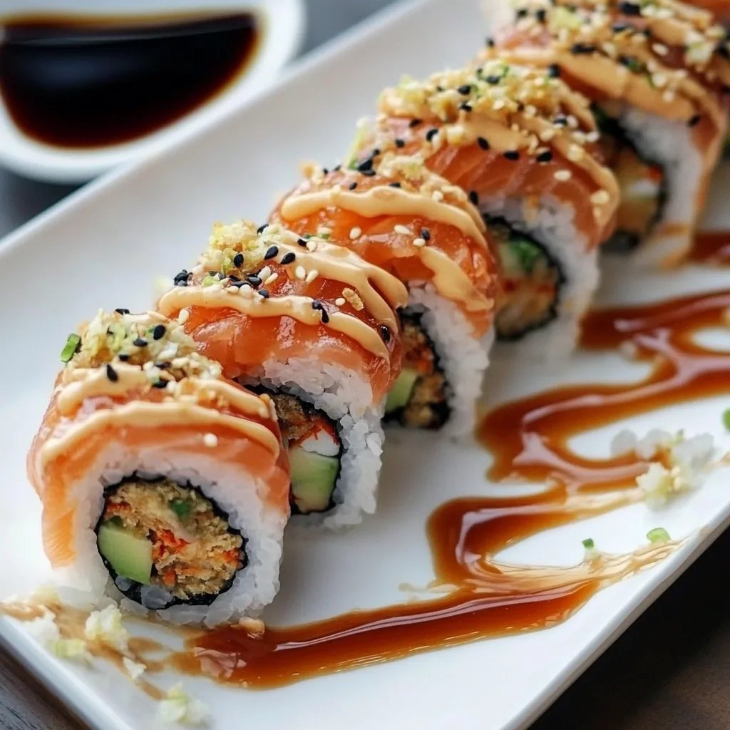 Dynamite Smoked Salmon Roll