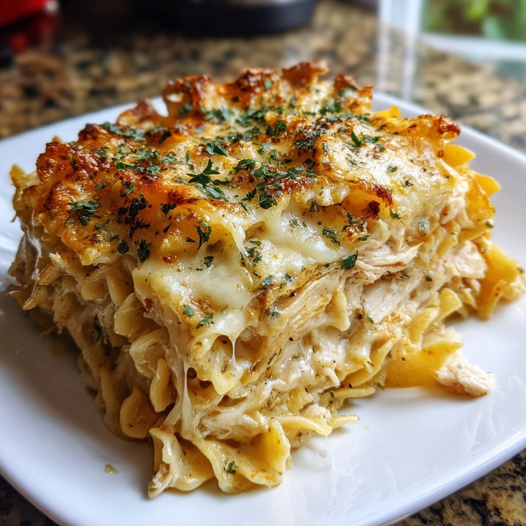 Cajun Cream Cheese Chicken Pasta Bake