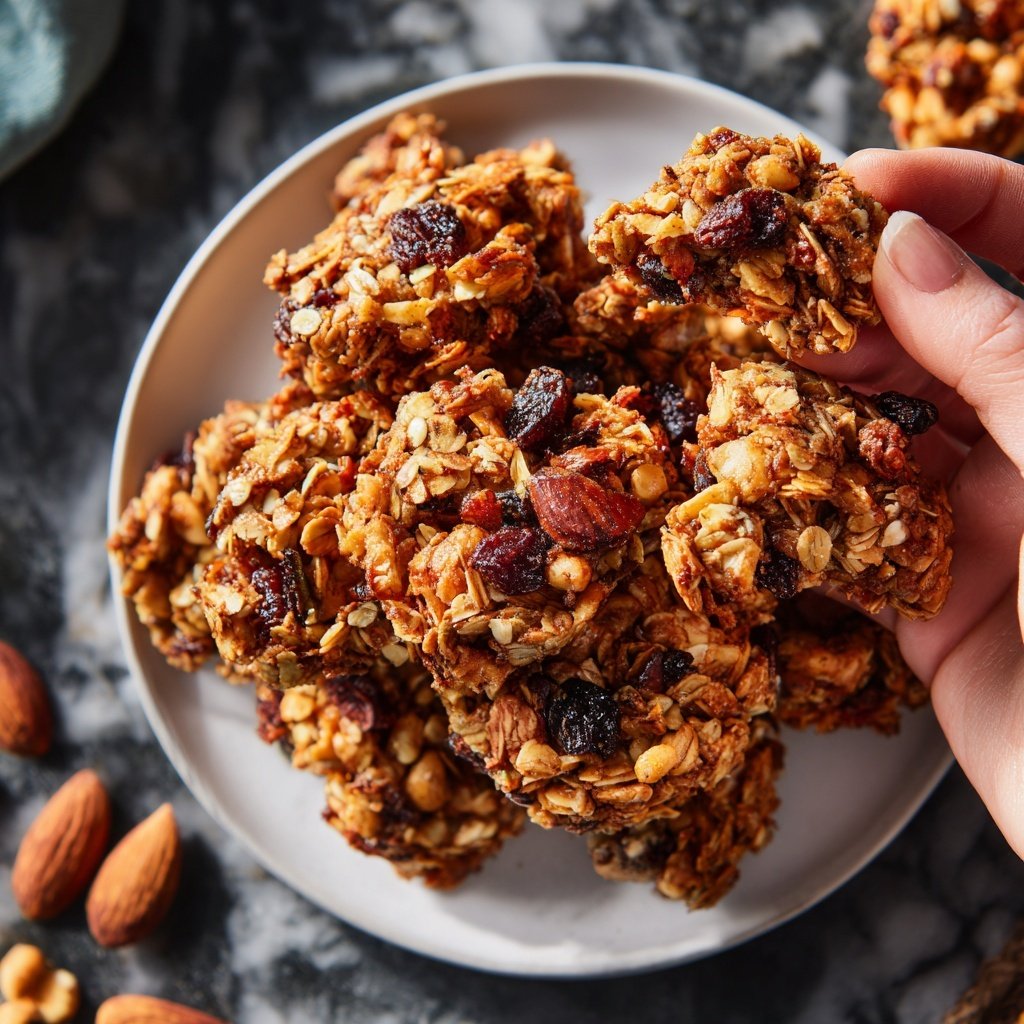 Greek Yogurt Granola Clusters