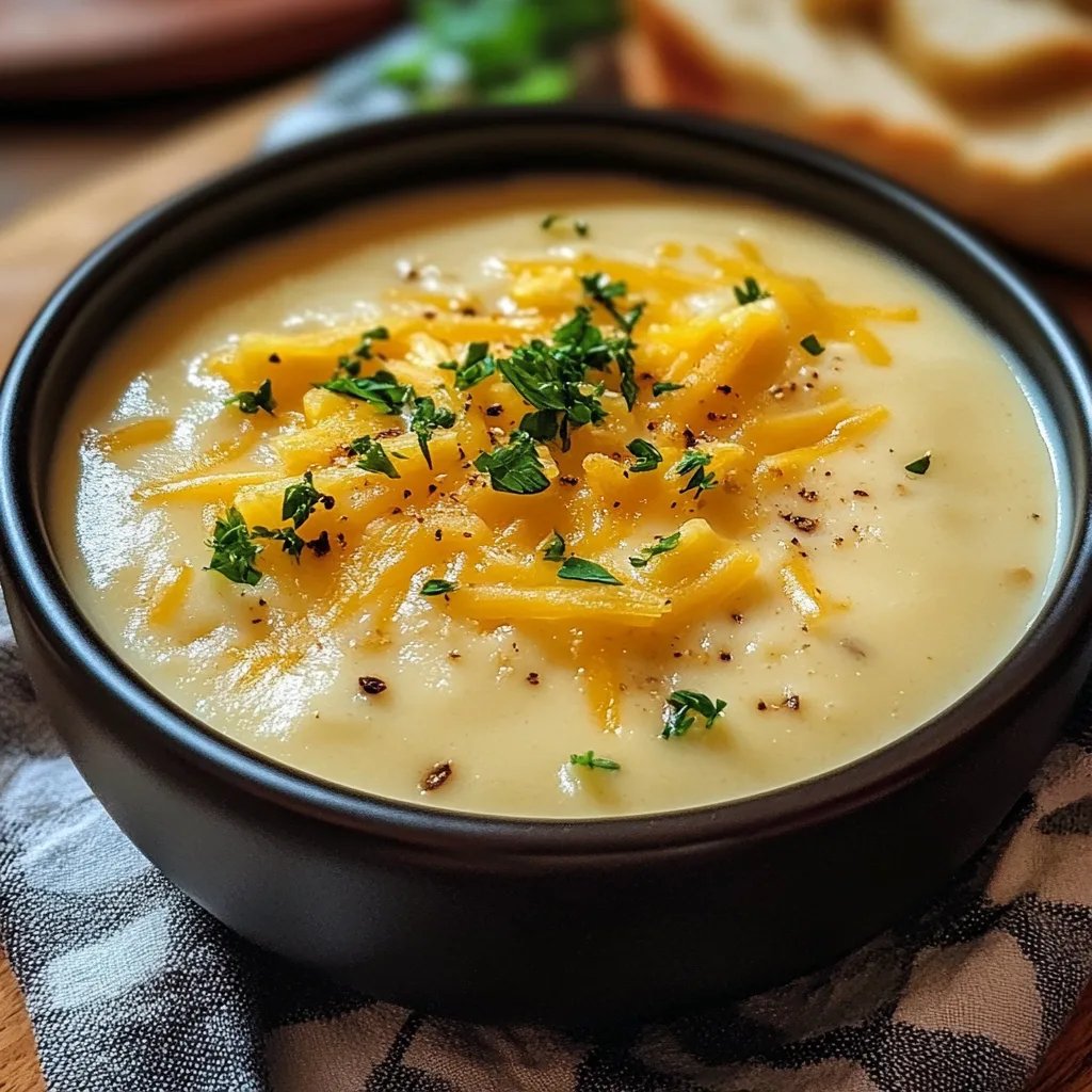 Creamy Cheesy Potato Soup