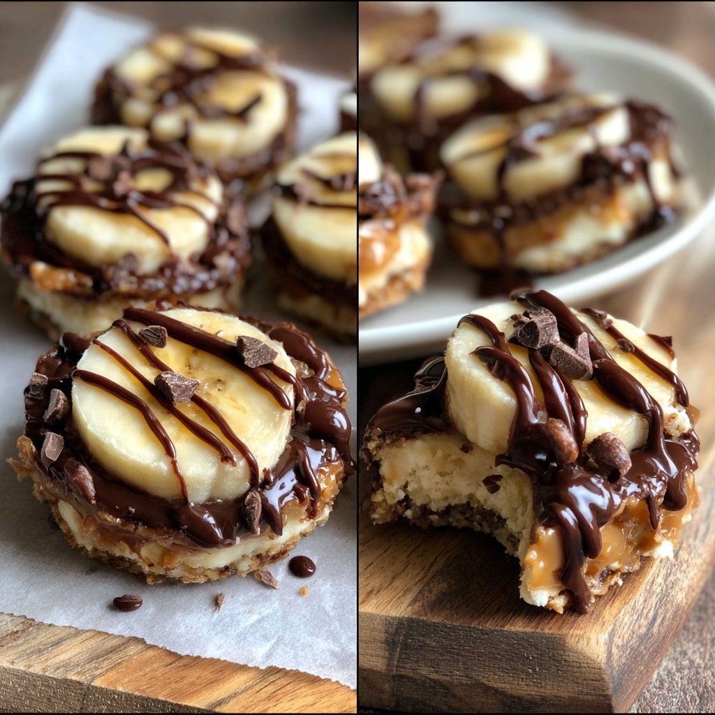 Chocolate Peanut Butter Banana Bites