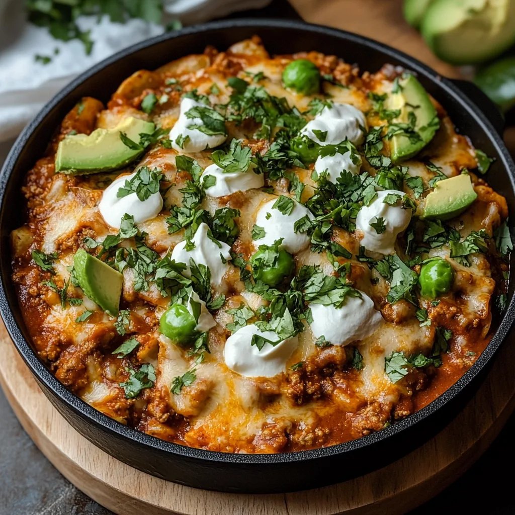 One Pan Enchilada Skillet: An Amazing Ultimate Recipe