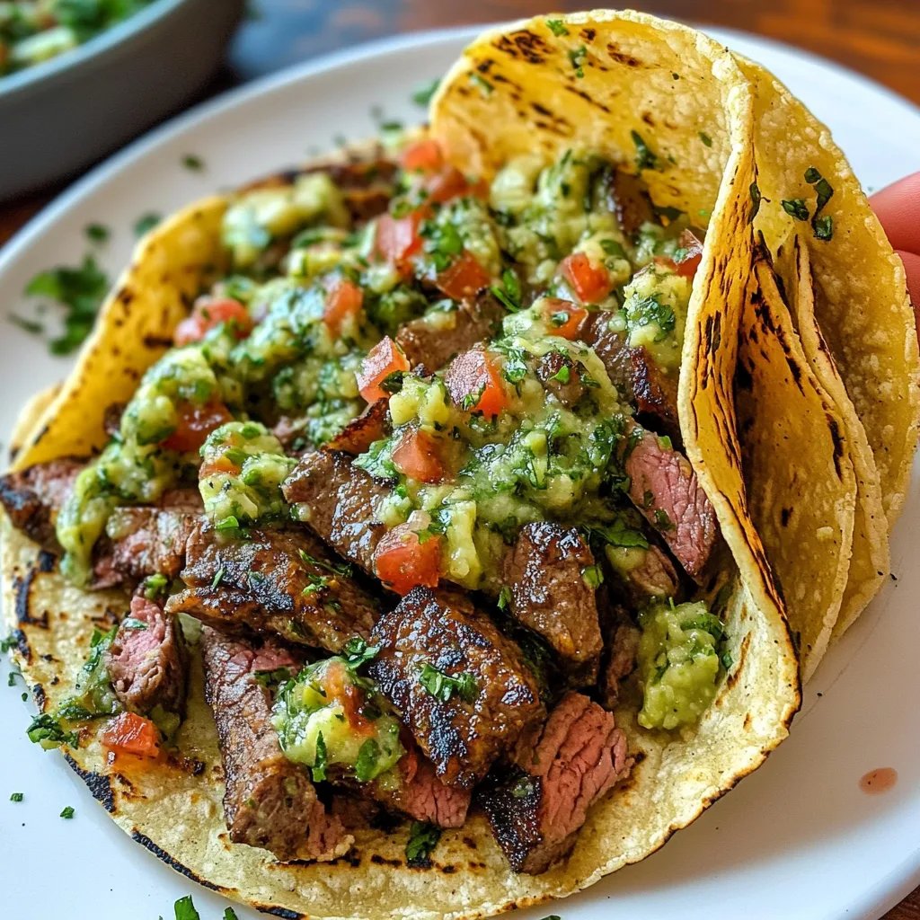 Grilled Steak Tacos w/ Avocado Salsa: An Amazing Ultimate Recipe