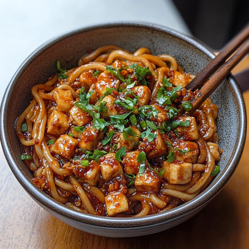 15 Minute Chilli Tofu Noodles: An Incredible Ultimate Recipe