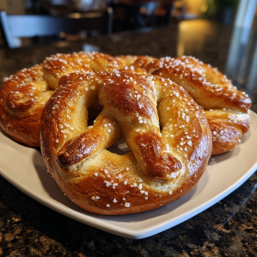 Homemade Soft Pretzels