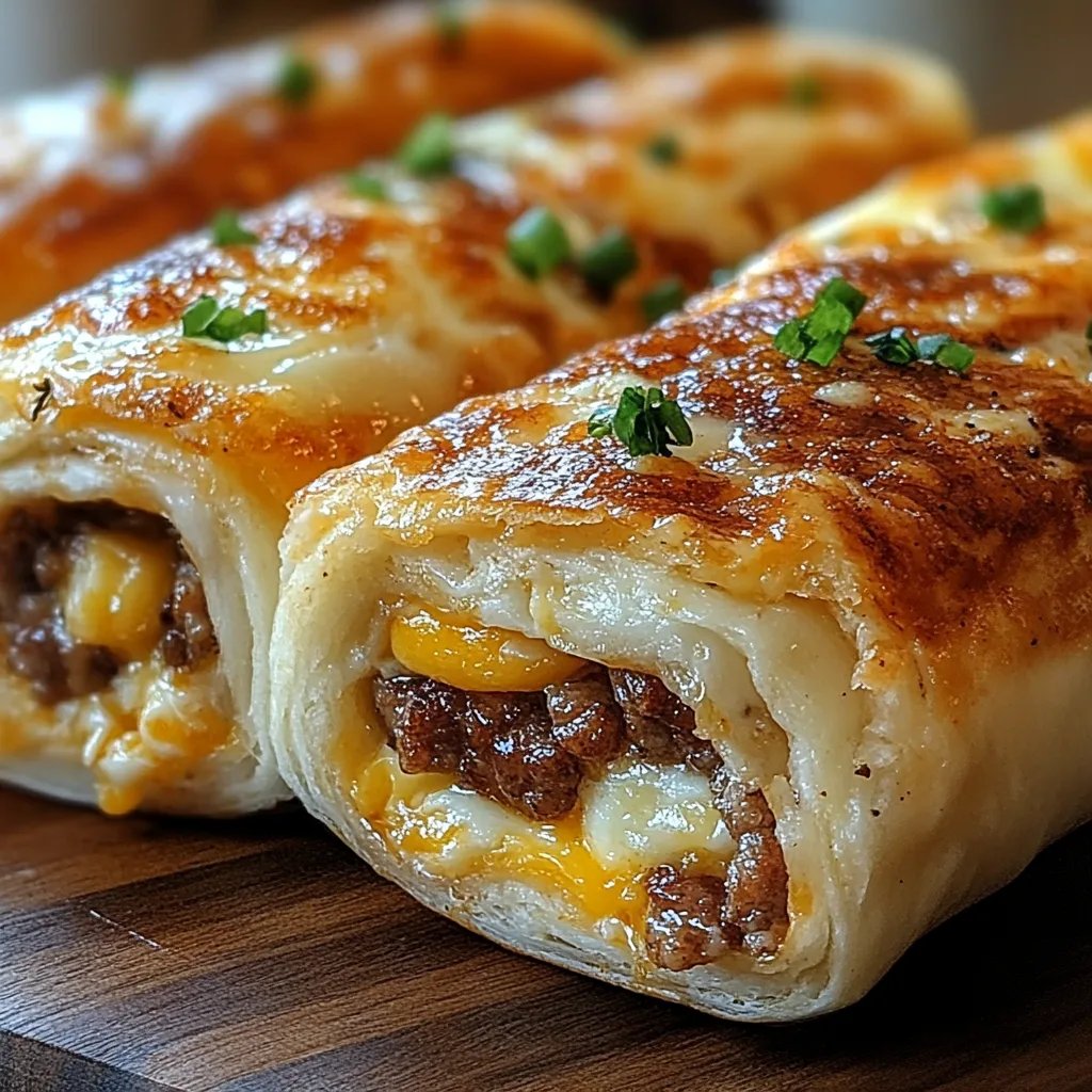 Sausage Egg and Cheese Breakfast Roll-Ups: An Incredible Ultimate Recipe