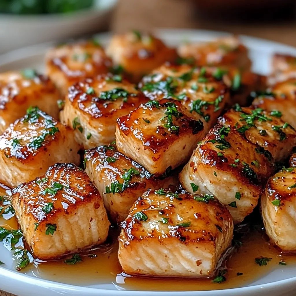 <p>Crispy Air Fryer Honey Garlic Salmon Bites: An Incredible 7-Step Recipe</p>