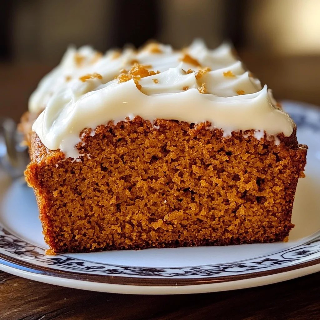 Pumpkin Loaf Topped w/ Cream Cheese Icing: An Incredible Ultimate Recipe