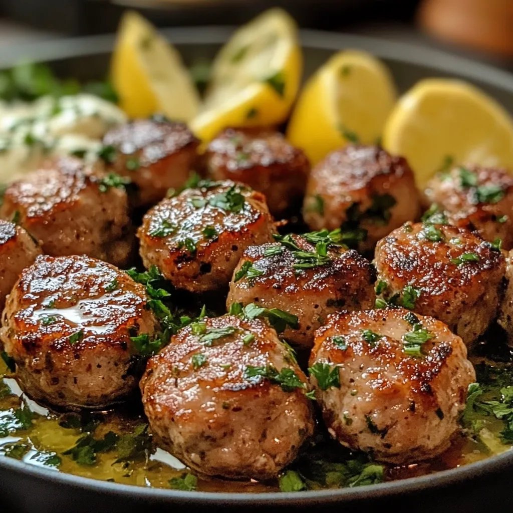 Greek Turkey Meatballs with Tzatziki: An Amazing Ultimate Recipe