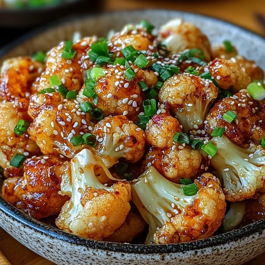 Korean-Style Baked Cauliflower: An Incredible Ultimate Recipe You Must Try