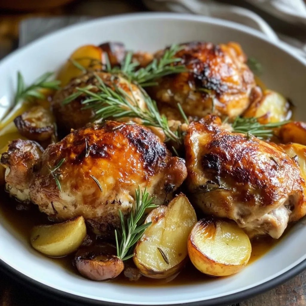 Rosemary Apple Cider Chicken