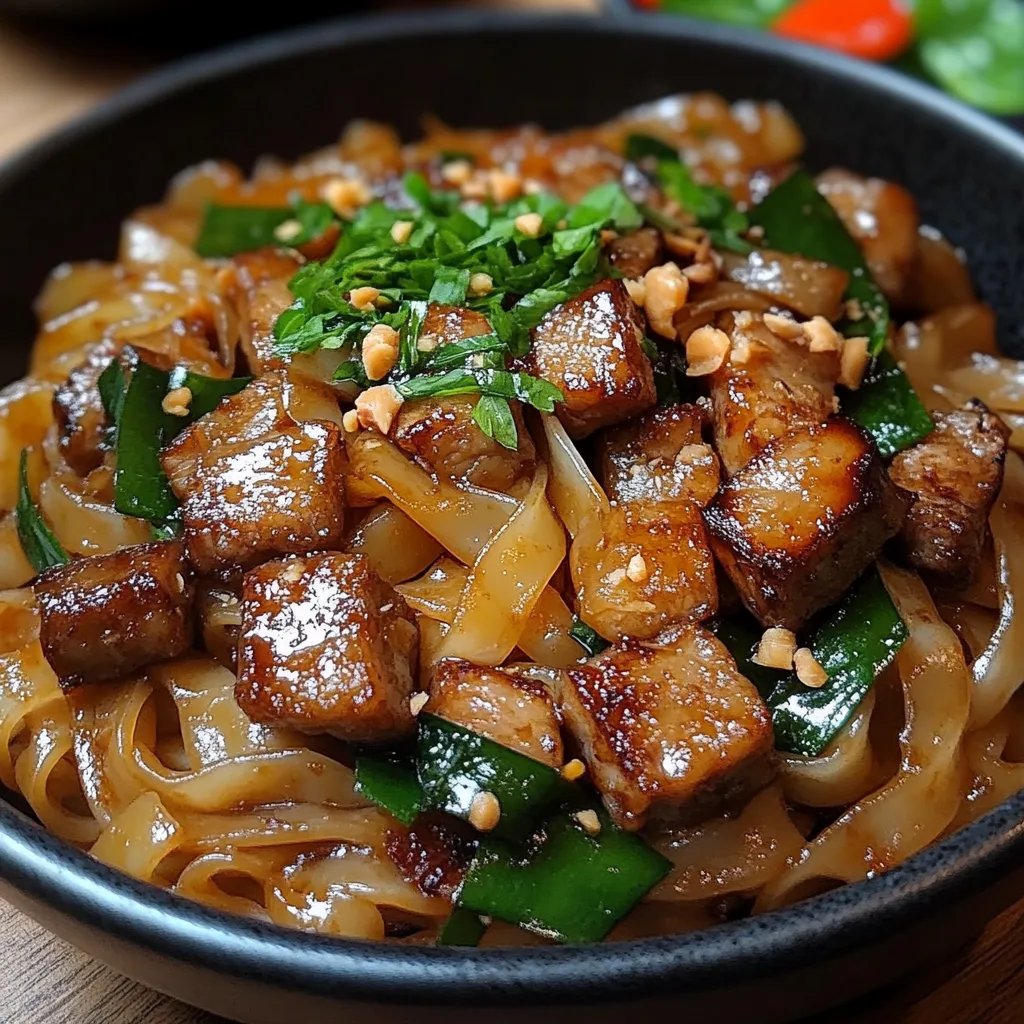 Flavorful Street Style Thai Drunken Noodles: An Incredible Ultimate Recipe
