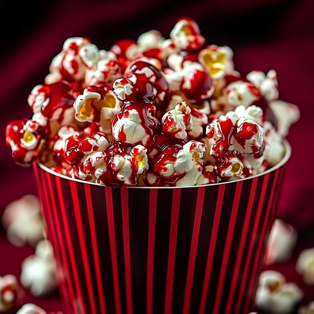 Bloody Red Velvet Popcorn: An Incredible Ultimate Recipe That Will Amaze You!