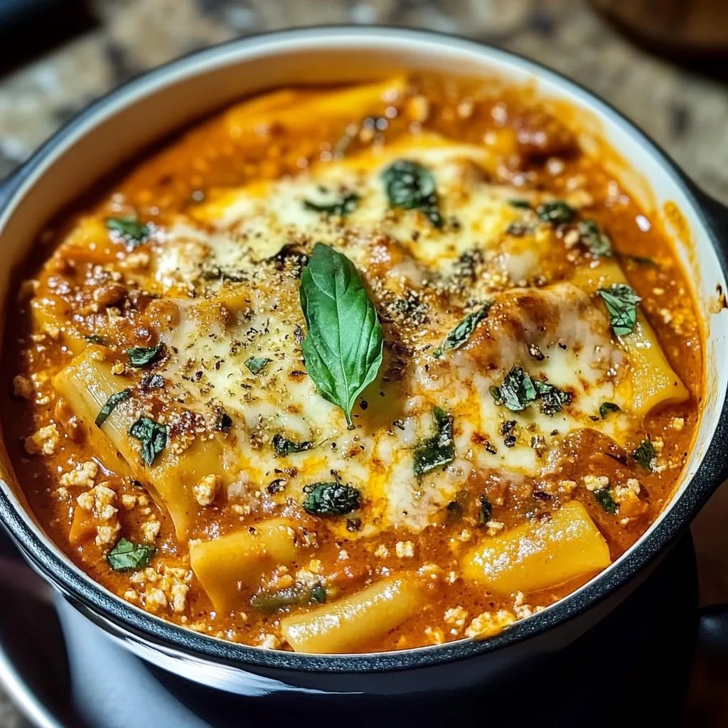 Easy Viral Lasagna Soup (One Pot!)