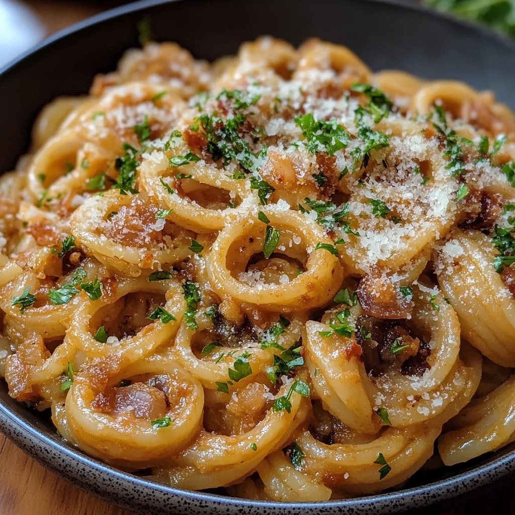 Caramelized Onion Pasta: An Incredible Ultimate Recipe