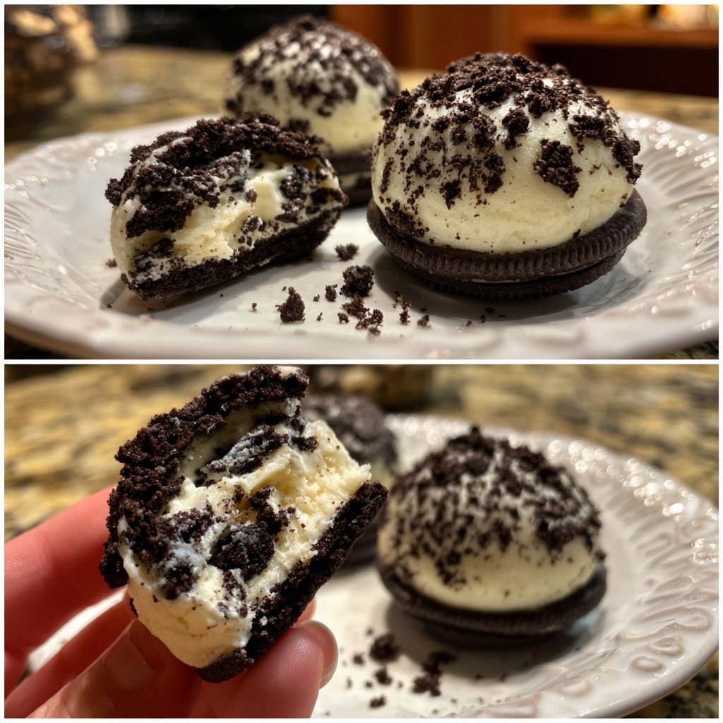 Cake Mix Oreo Cookies