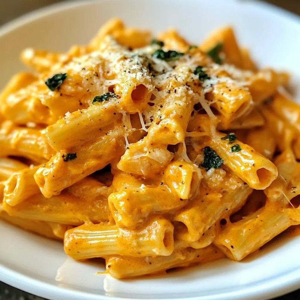 Ultimate Creamy Vegan Pumpkin Pasta