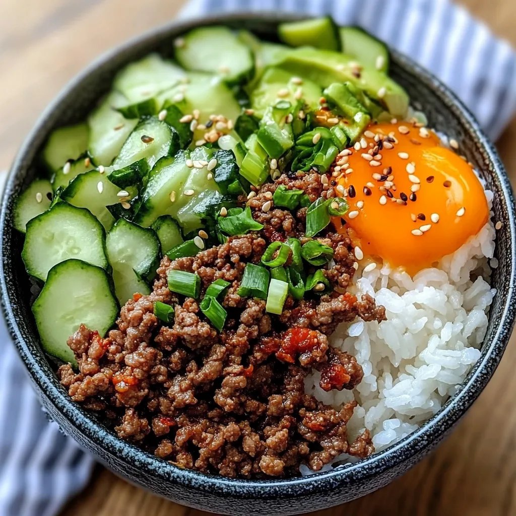 Quick & Easy Korean Ground Beef Bowl: An Incredible Ultimate Recipe