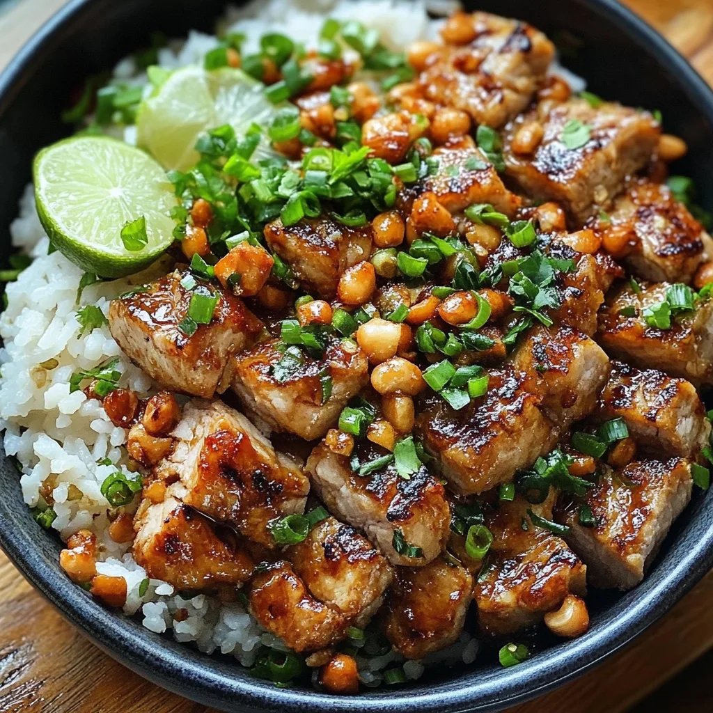 Ginger Lime Pork w/ Coconut Rice: An Incredible Ultimate Recipe
