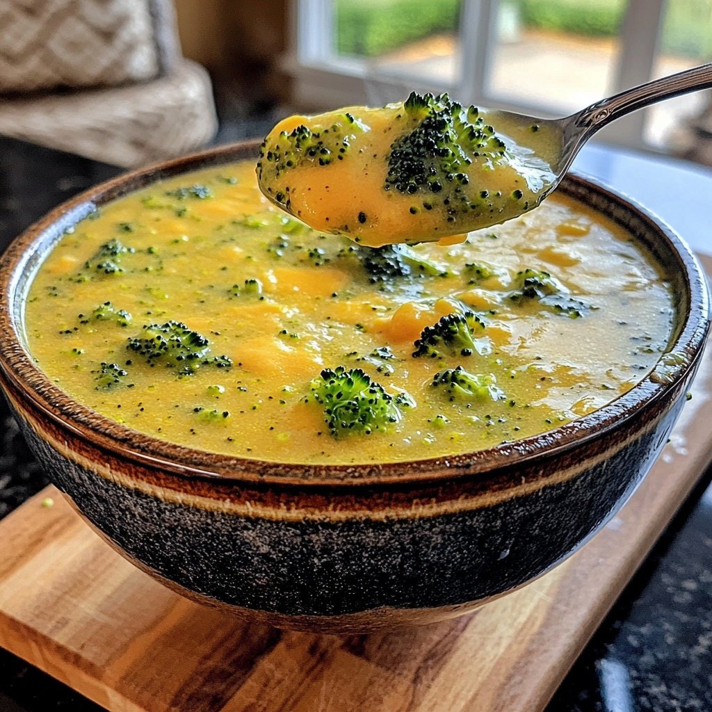 Comfort Broccoli Cheddar Soup​