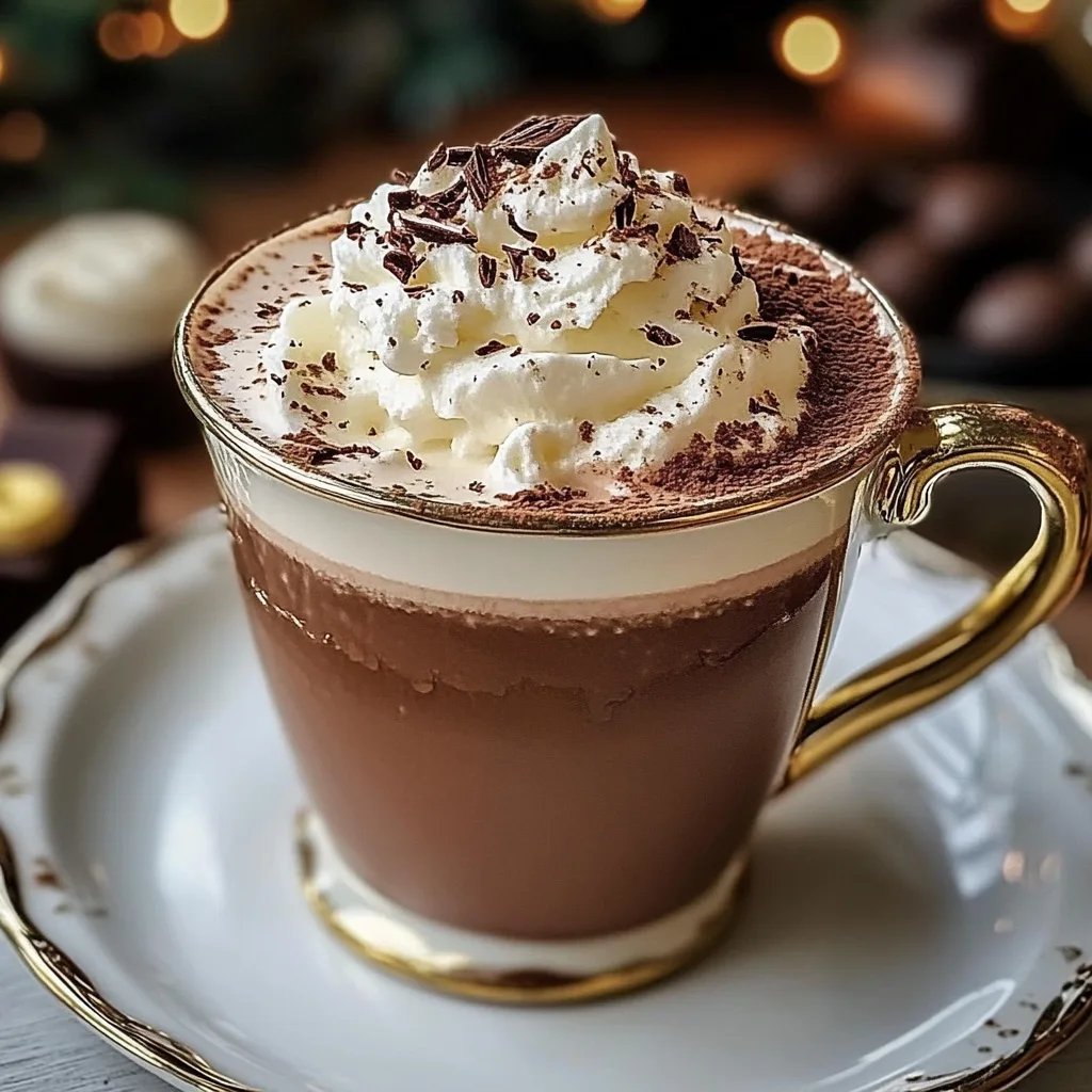 Cozy French Hot Chocolate Bliss