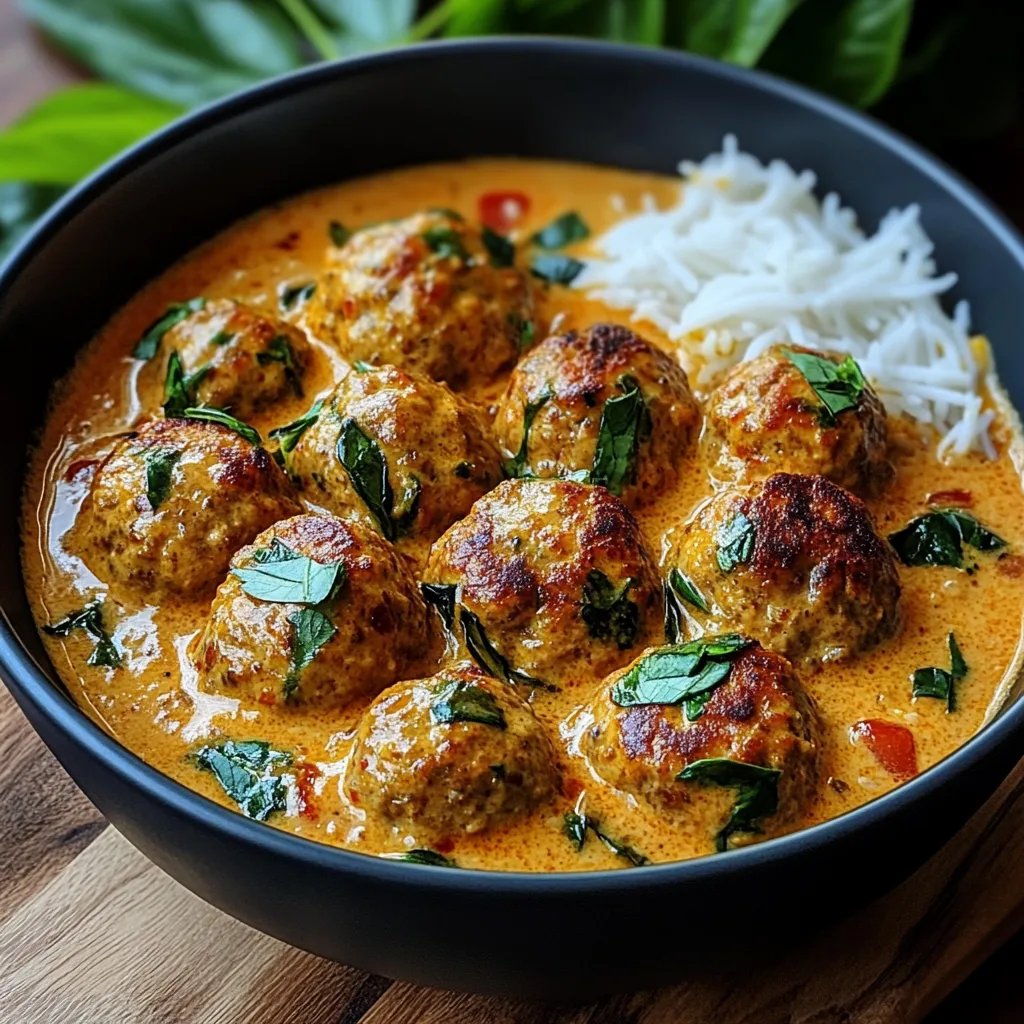 Thai Chicken Meatballs in Coconut Curry: An Incredible Ultimate Recipe
